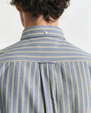 Βαμβακερό Πουκάμισο Με Yarn-Dyed Ρίγες GANT